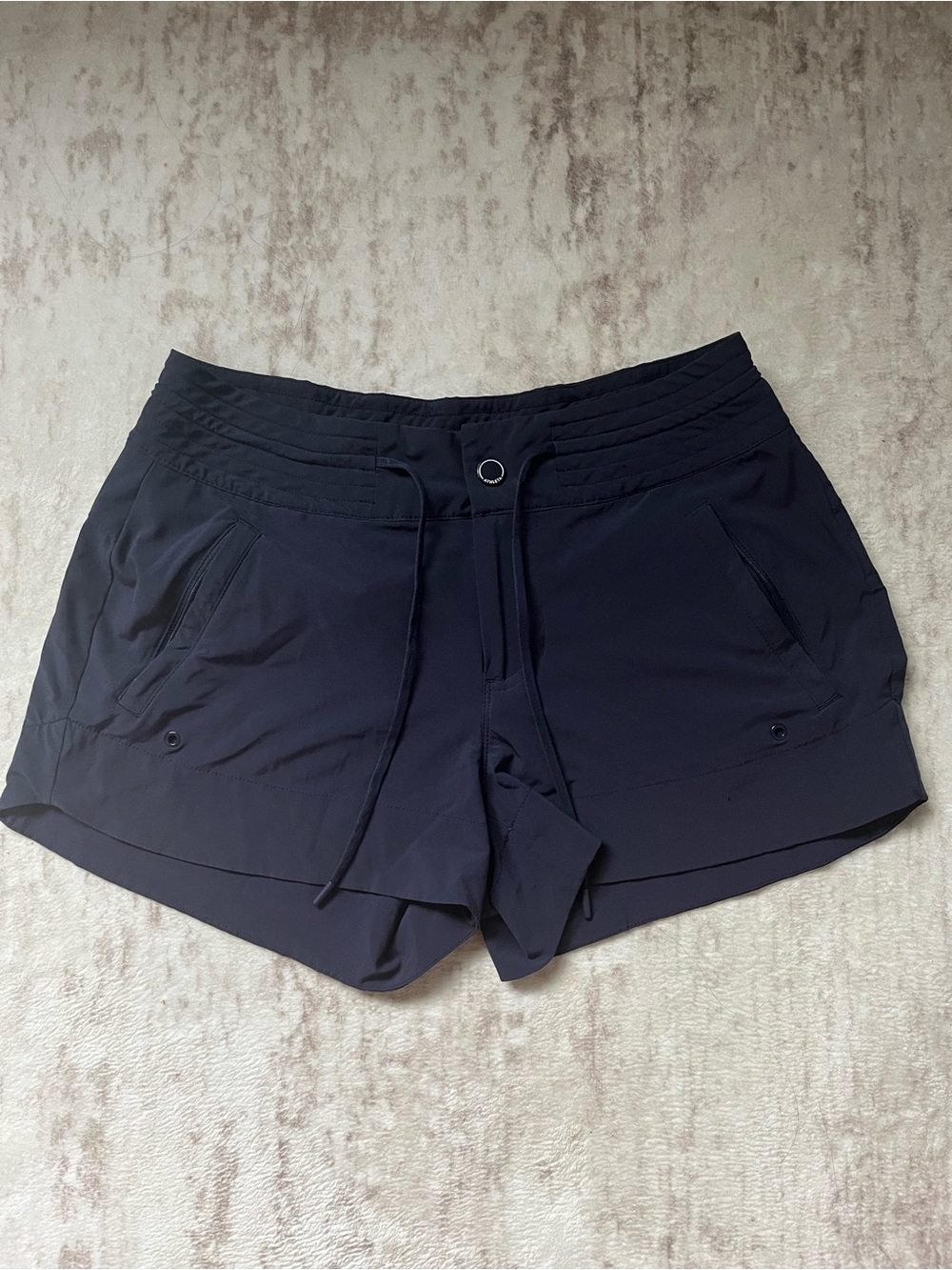 Athleta navy utility/hiking shorts size 4